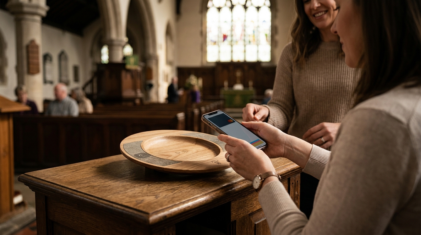 NFC Tap for Churches Without Fees: The 2026 Guide