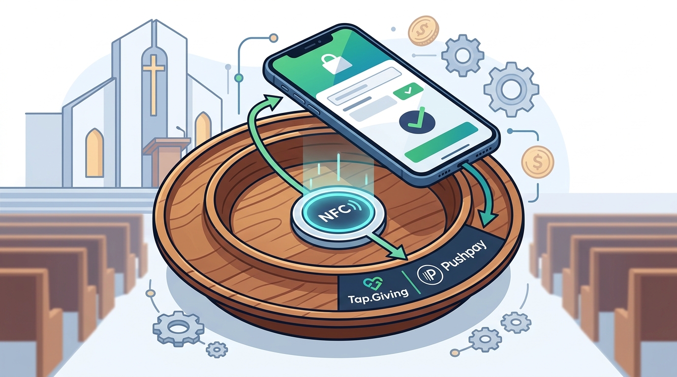 Do Tap-to-Give Plates Integrate With Pushpay for Secure Don?