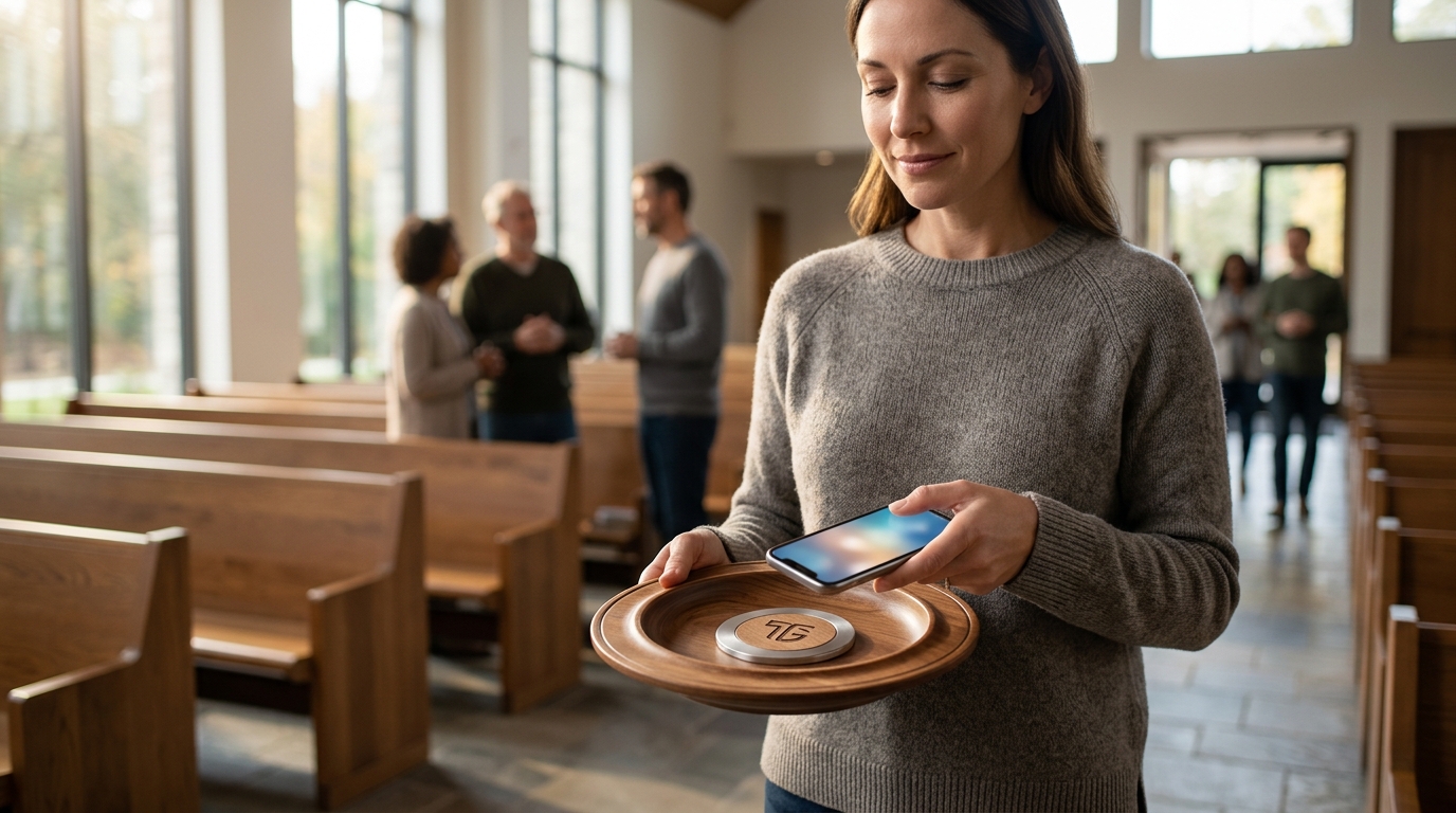 NFC Tap for Churches Without Fees: The 2026 Guide