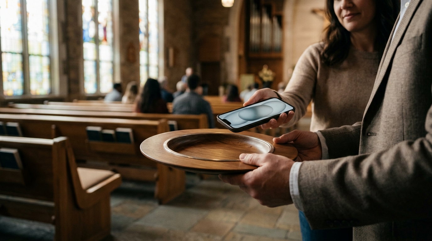 How Tap-to-Give Plates Work With Pushpay