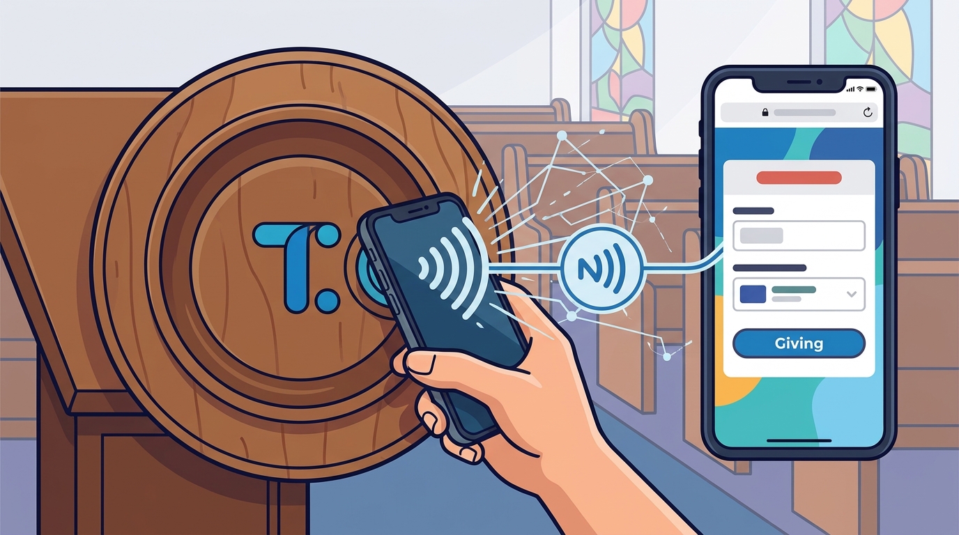 How Tap-to-Give Plates Work With Pushpay
